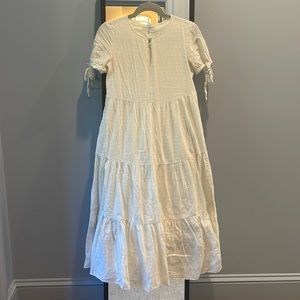 Madewell Swiss dot maxi dress